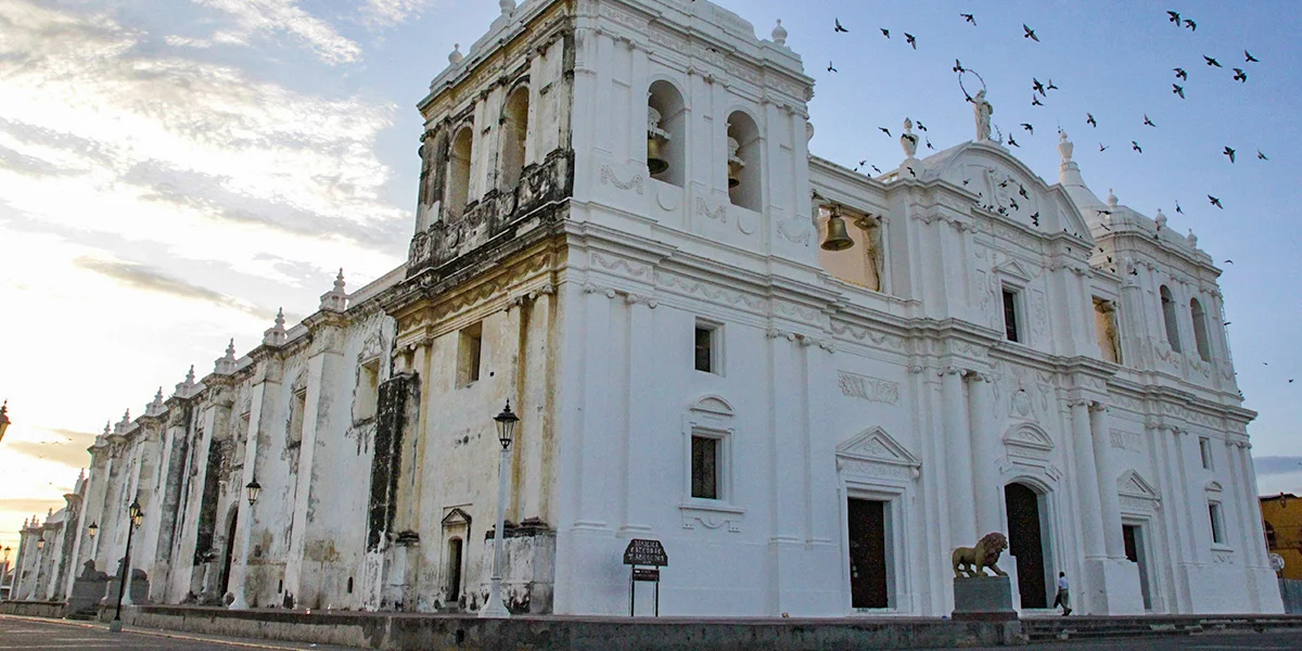 Catedral de león, arquitectura barroca en León, Nicaragua